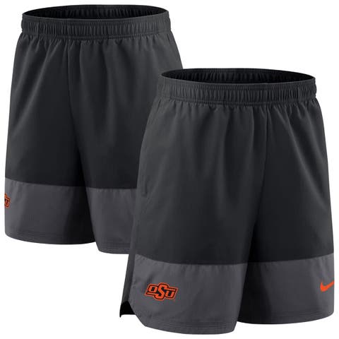 Men's Nike Black Oklahoma State Cowboys 2025 Sideline Performance Shorts