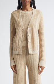 Toccin Bobby V-Neck Linen Cardigan