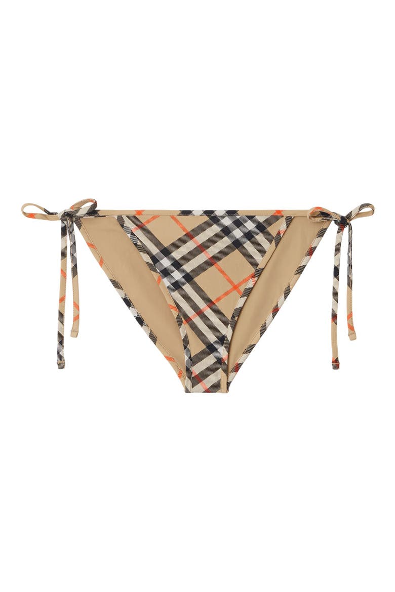 Check Bikini Briefs, Alternate, color, SAND IP CHECK