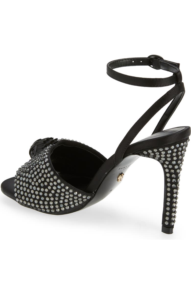 Kurt Geiger London Kurt Geiger Kensington Embellished Ankle Strap Sandal, Alternate, color,