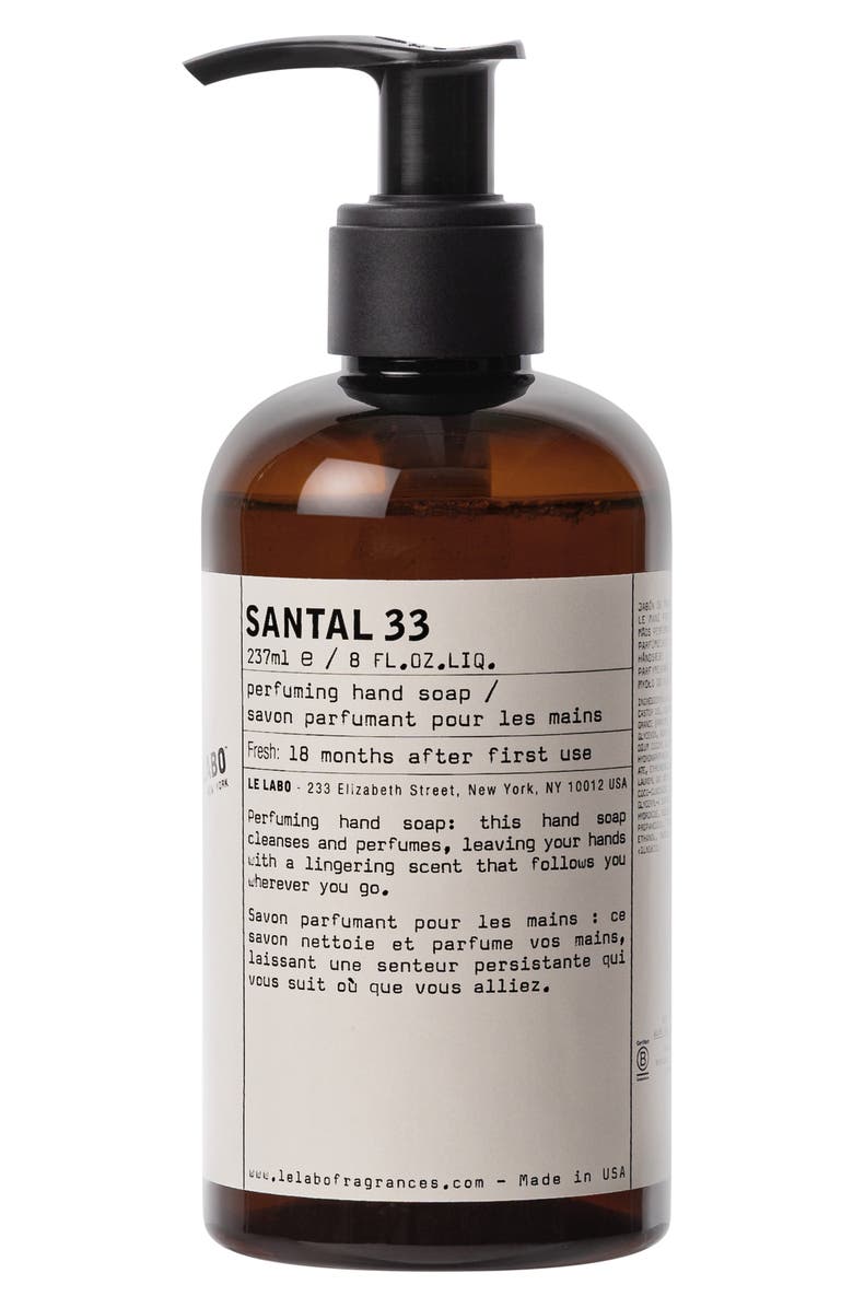 Le Labo Santal 33 Perfuming Hand Soap, Main, color,