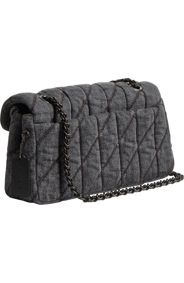 COACH Tabby 26 Quilted Denim Shoulder Bag, Alternate, color,