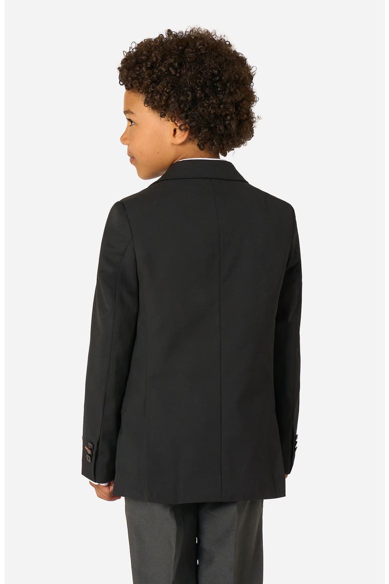 x Minecraft Kids' Daily Slim Fit Black Stretch Sport Coat, Alternate, color, BLACK