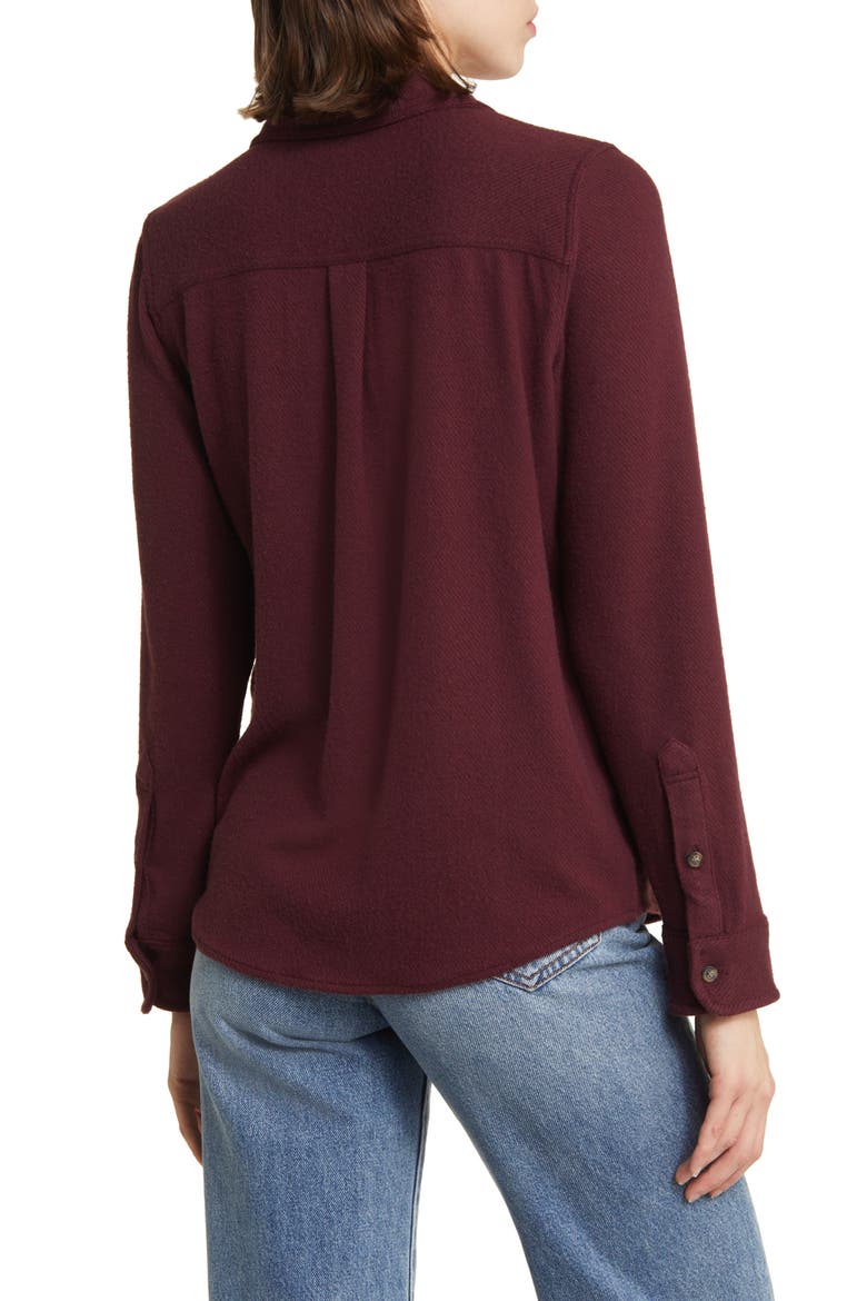 Legend™ Knit Shirt, Alternate, color, BURGUNDY TWILL