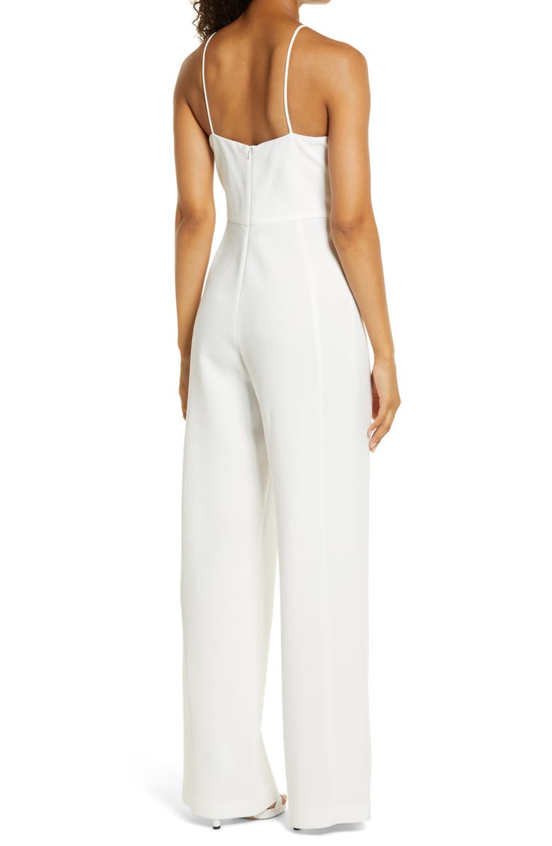 Black Halo Joaquin Halter Neck Jumpsuit, Alternate, color,