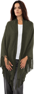 Monticelli Cashmere Pure Cashmere Fringe Wrap