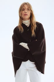 H&M Wool-blend cape jacket