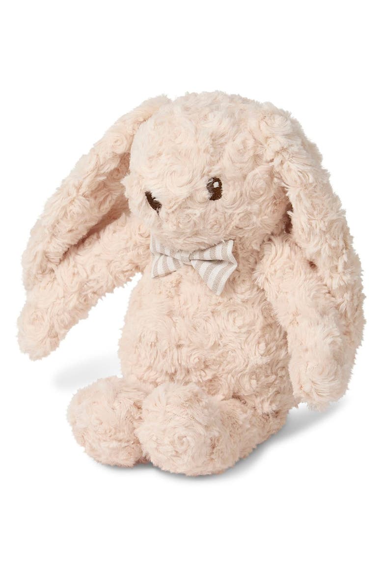 Baby "Milo" Fluffy Faux-Fur Boy Bunny Doll, Alternate, color, Oatmeal