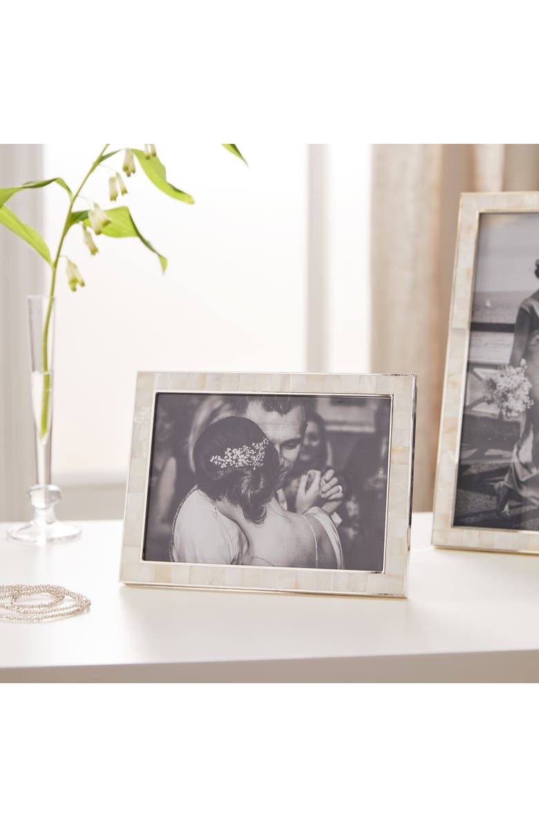 The White Company Mother-of-Pearl Picture Frame, Alternate, color,