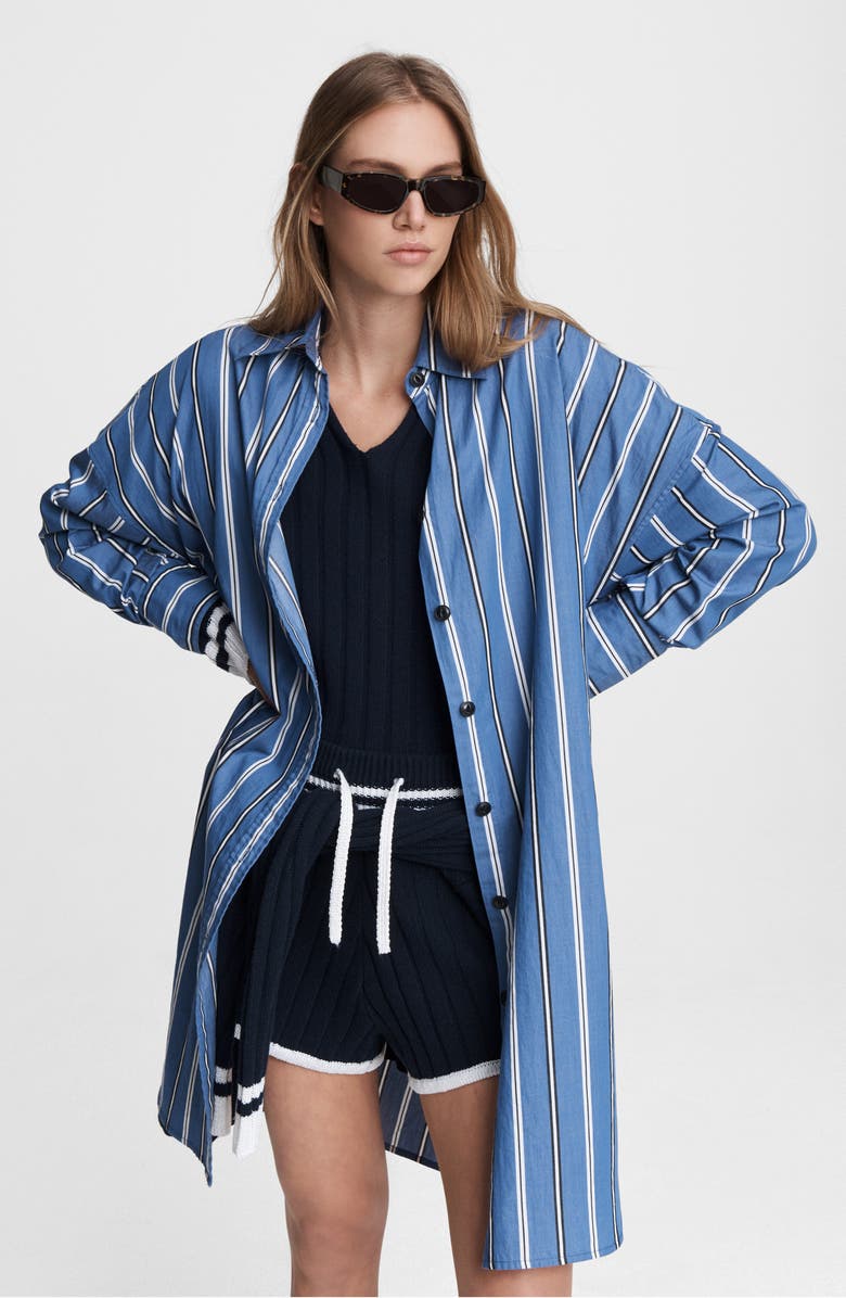 rag & bone Sandra Stripe Shirtdress, Alternate, color,