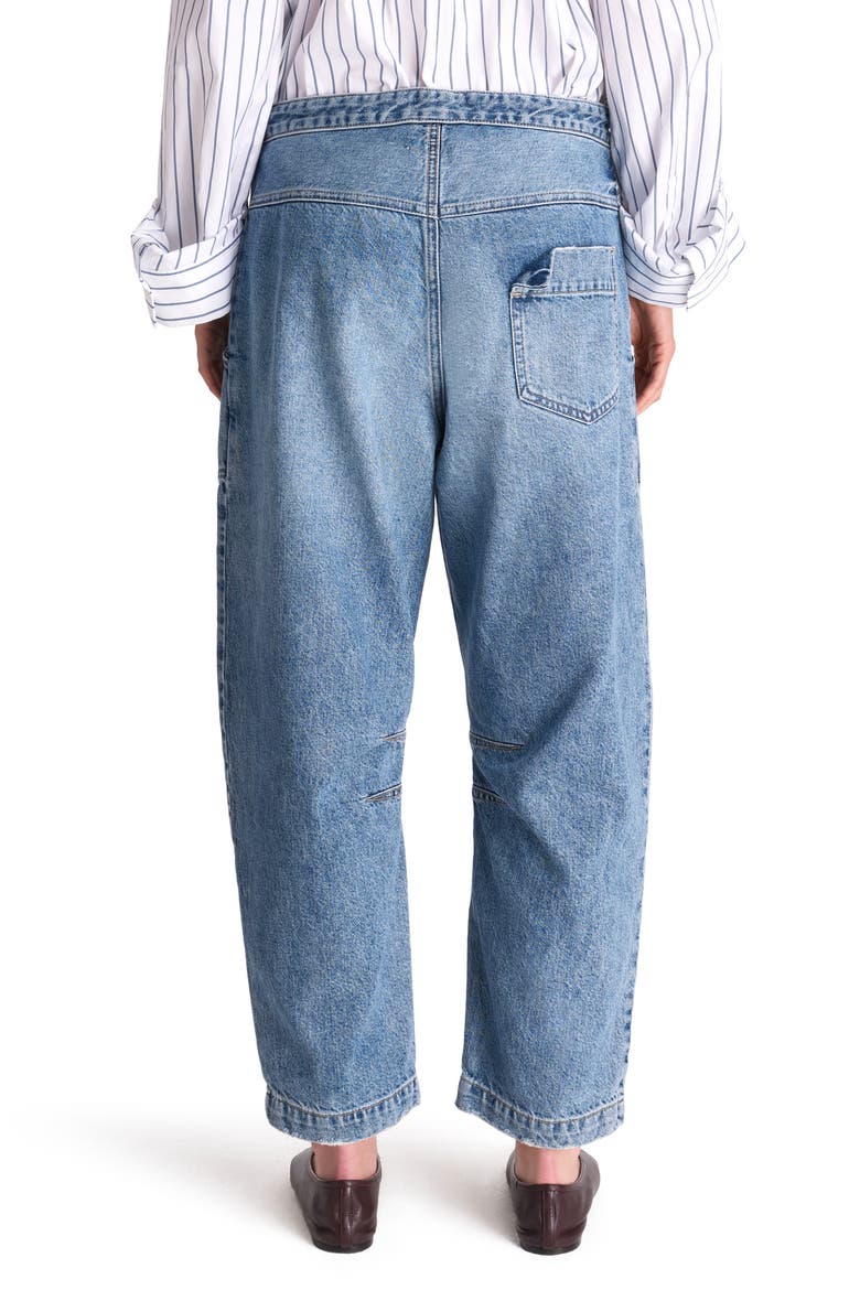 Jetties Tie Waist Jeans, Alternate, color, VINTAGE WASH