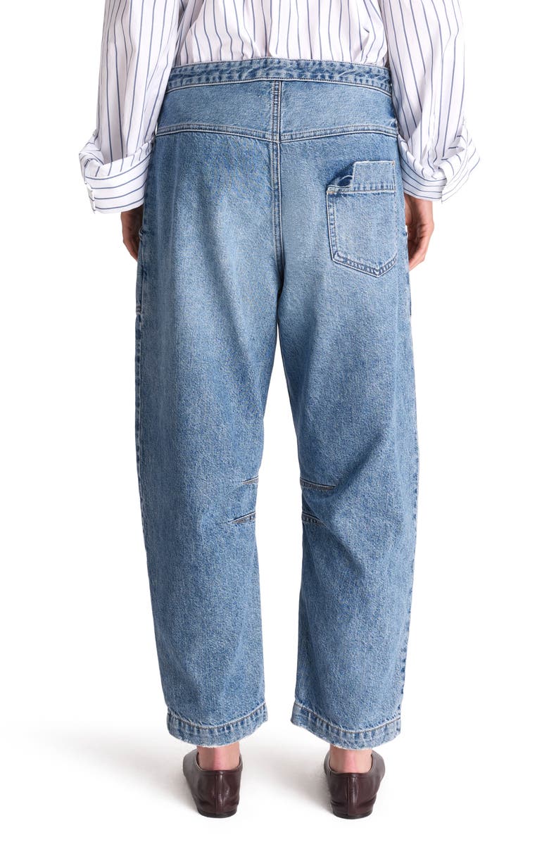 TWP Jetties Tie Waist Jeans, Alternate, color, Vintage Wash