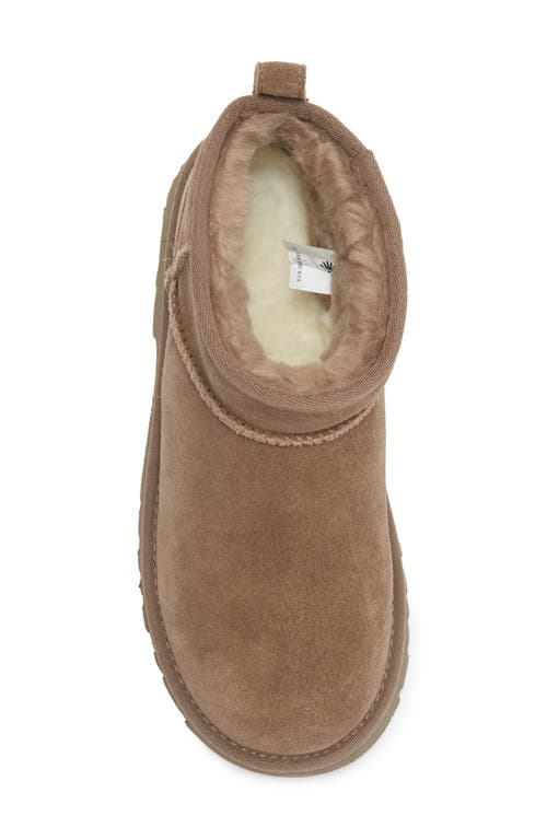 Ugg ® Kids' Classic Ultra Mini New Heights Platform Boot In Brown