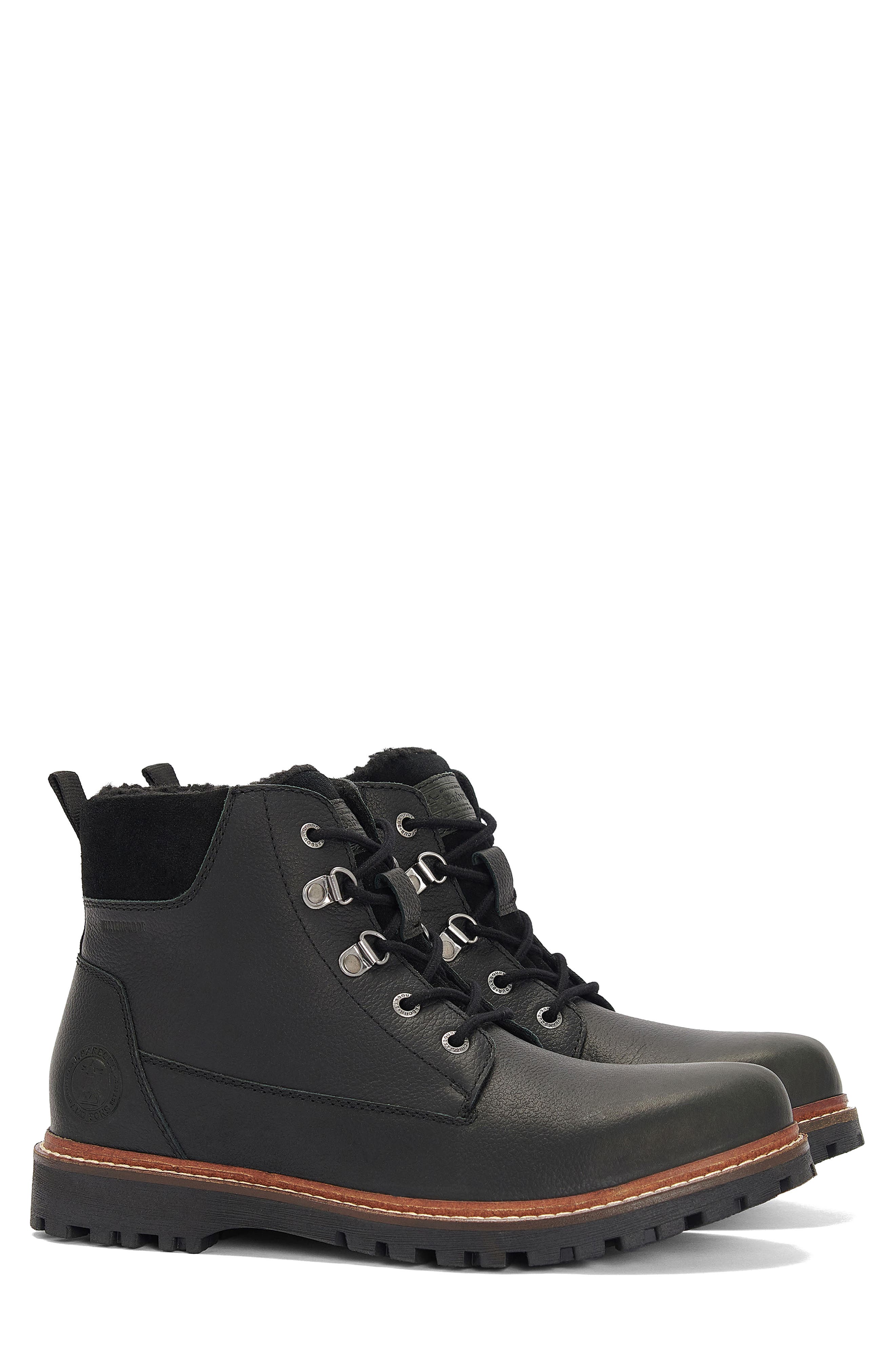 Barbour Storr Waterproof Boot, Main, color, 