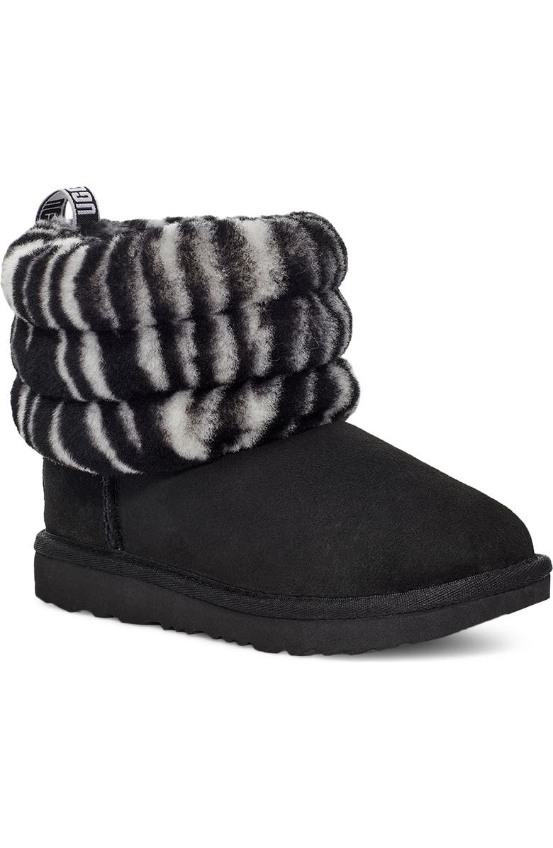 UGG<sup>®</sup> Mini Fluff Genuine Shearling Bootie, Main, color,