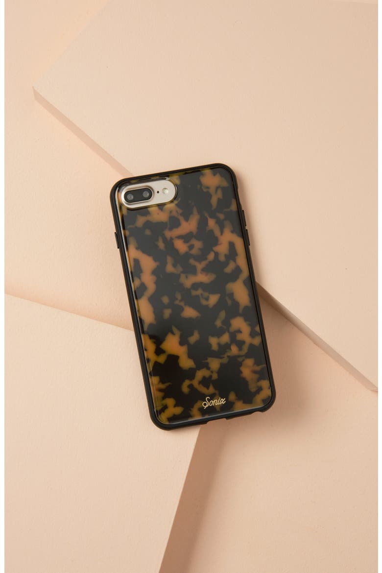 Tortoise iPhone 6/6s/7/8 & 6/6s/7/8 Plus Case, Alternate, color, BROWN