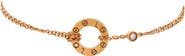 Pre-Owned Cartier 2 Diamonds Love Bracelet 18K Rose Gold with Diamonds