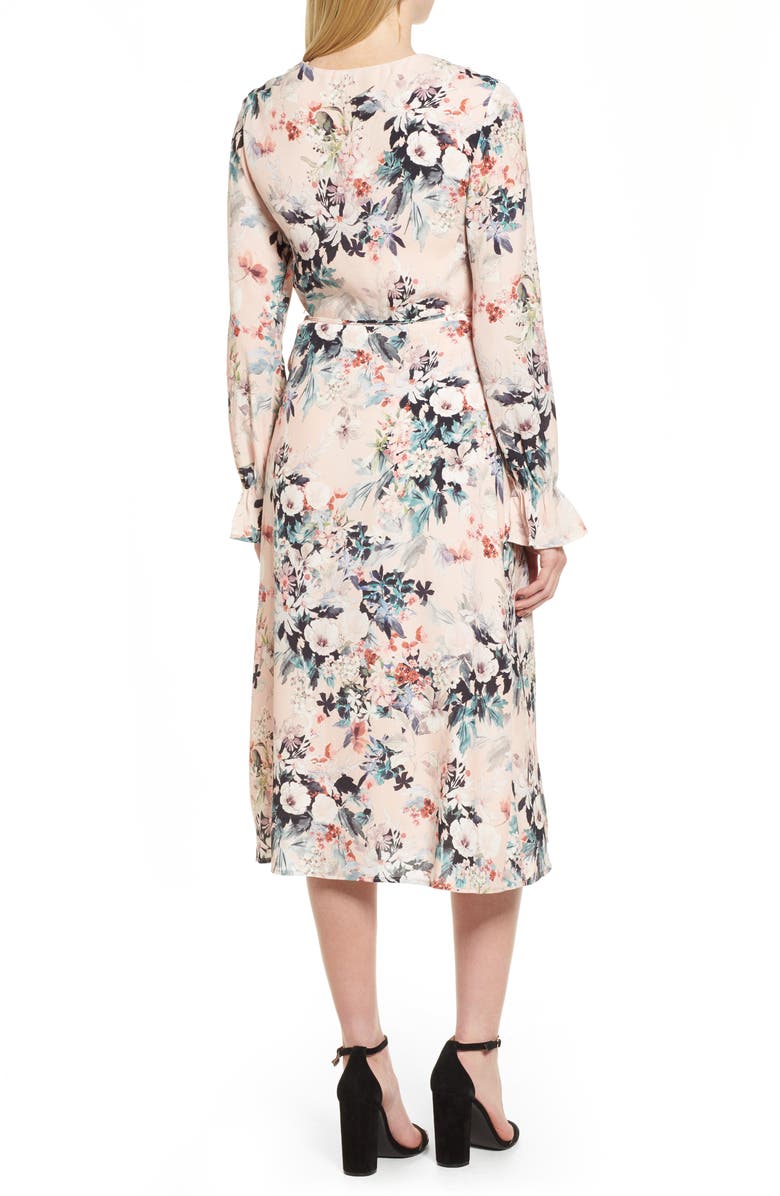 Willow & Clay Midi Wrap Dress, Alternate, color,