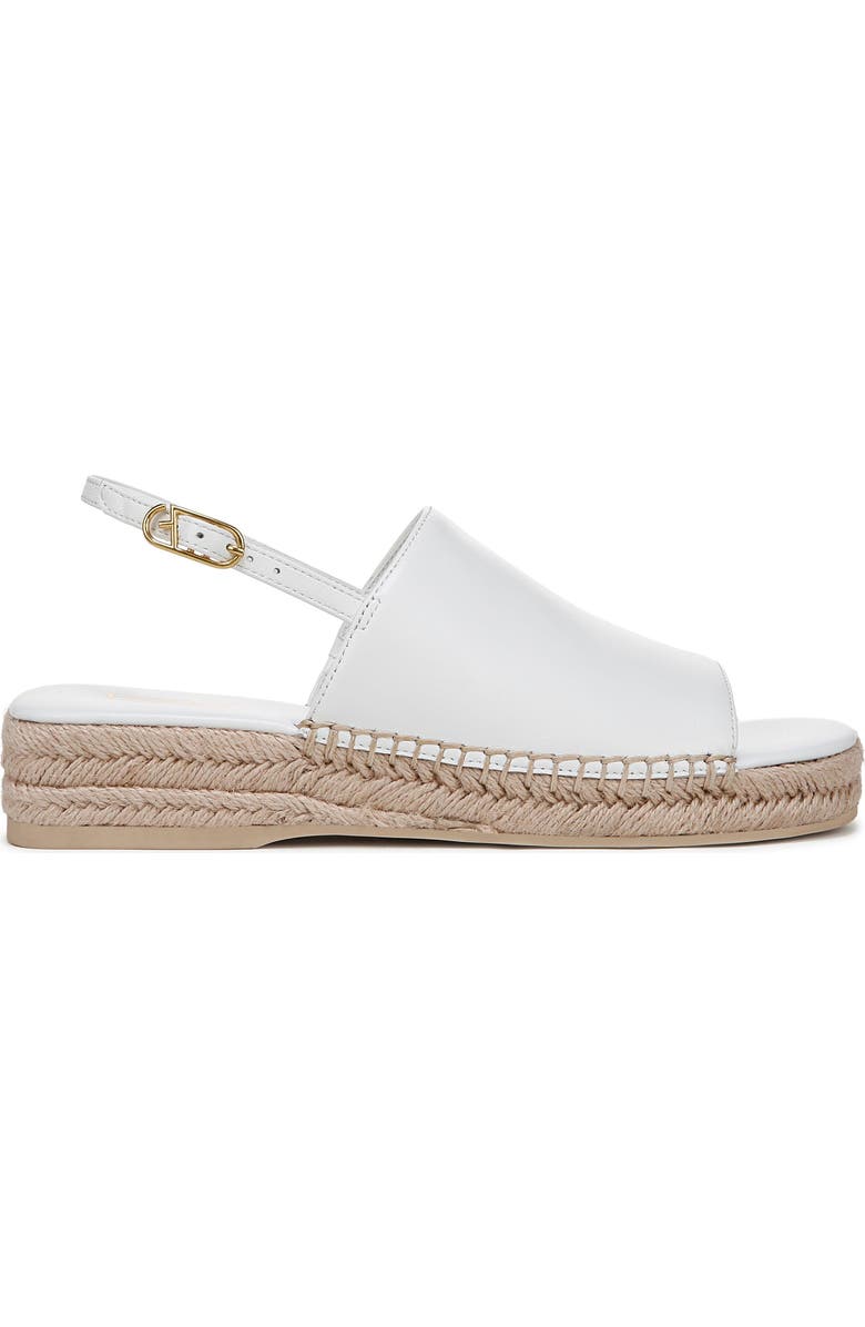 Franco Sarto Rune Slingback Platform Sandal, Alternate, color, White