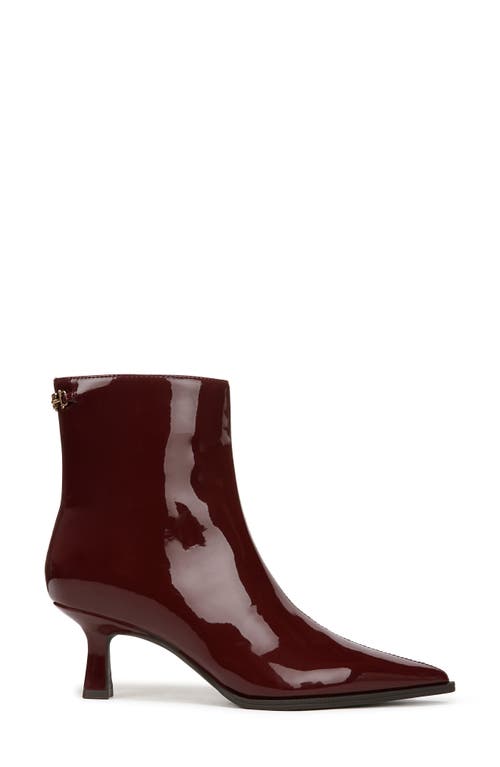 Circus Ny By Sam Edelman Women's Yuki Kitten-heel Pointed-toe Booties In Chianti/deep Pecan