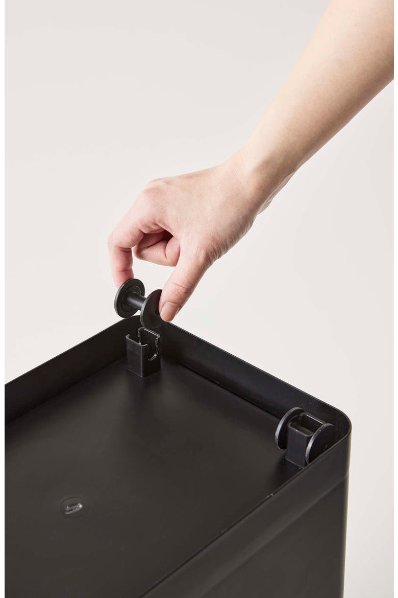 Extra-Large Airtight Pet Rolling Food Storage Container, Alternate, color, BLACK