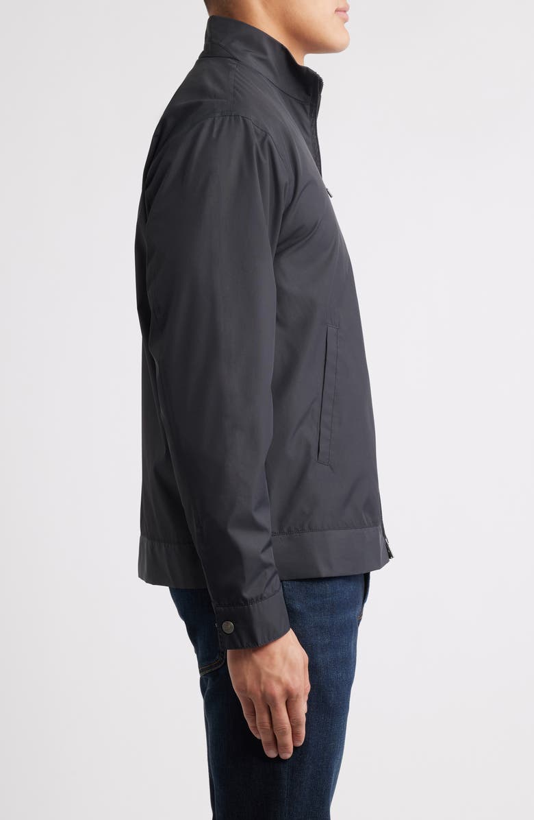 Peter Millar New Hartford Bomber Jacket, Alternate, color, Black