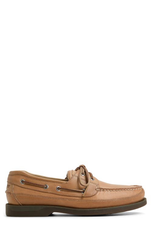 Sperry Mako 2-eye Boat Shoe In Oak