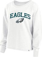 '47 Women's '47 Ash Philadelphia Eagles Plus Size Sydney Arch Game T-Shirt