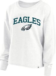 '47 Women's '47 Ash Philadelphia Eagles Plus Size Sydney Arch Game T-Shirt