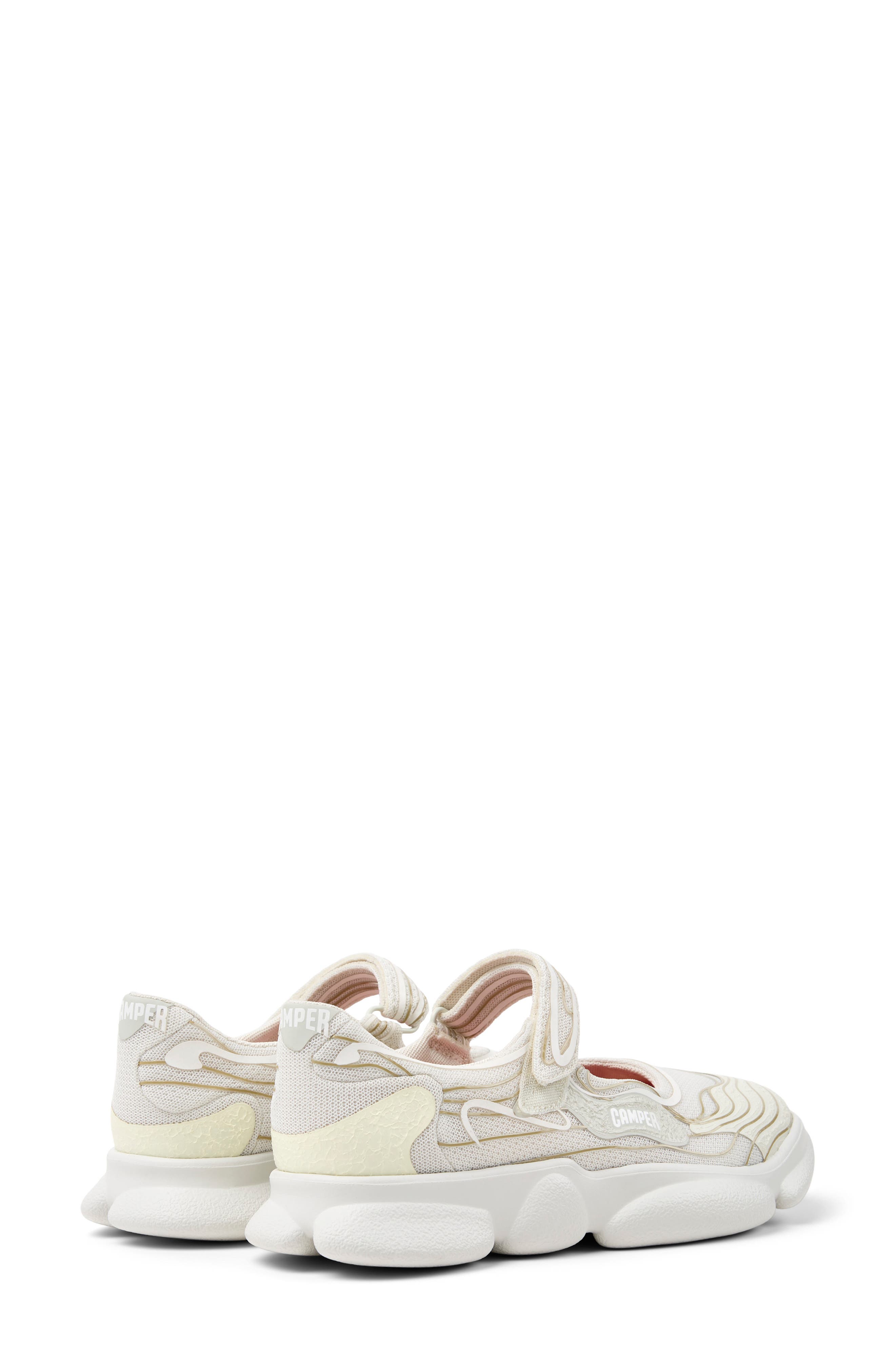 Camper Karst Mary Jane Sneaker, Alternate, color, White Multi