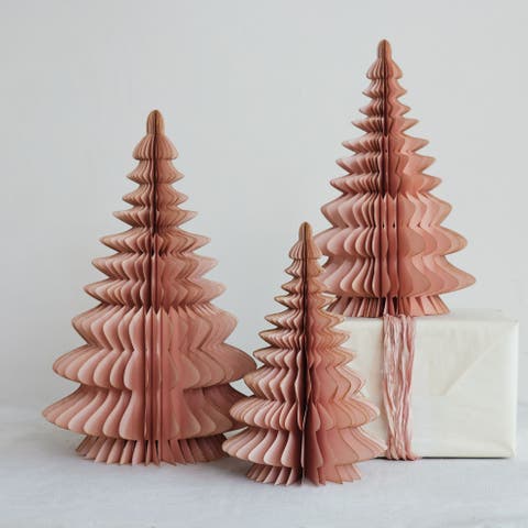 Recycled Paper Honeycomb Tree