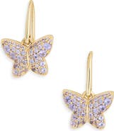 Kendra Scott Lillia Crystal Butterfly Drop Earrings