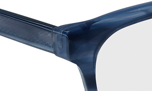 Eyebobs Nomad 50mm Blue Light Blocking Square Reading Glasses In Blue
