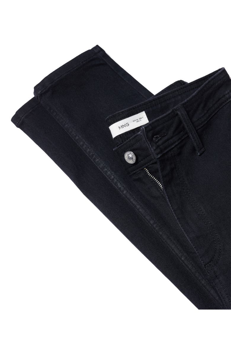 MANGO High Waist Stretch Cotton Blend Leggings, Alternate, color, 