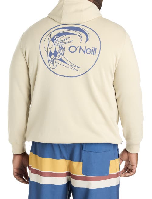 O'neill Big & Tall Tidal Pullover In Lt Khaki