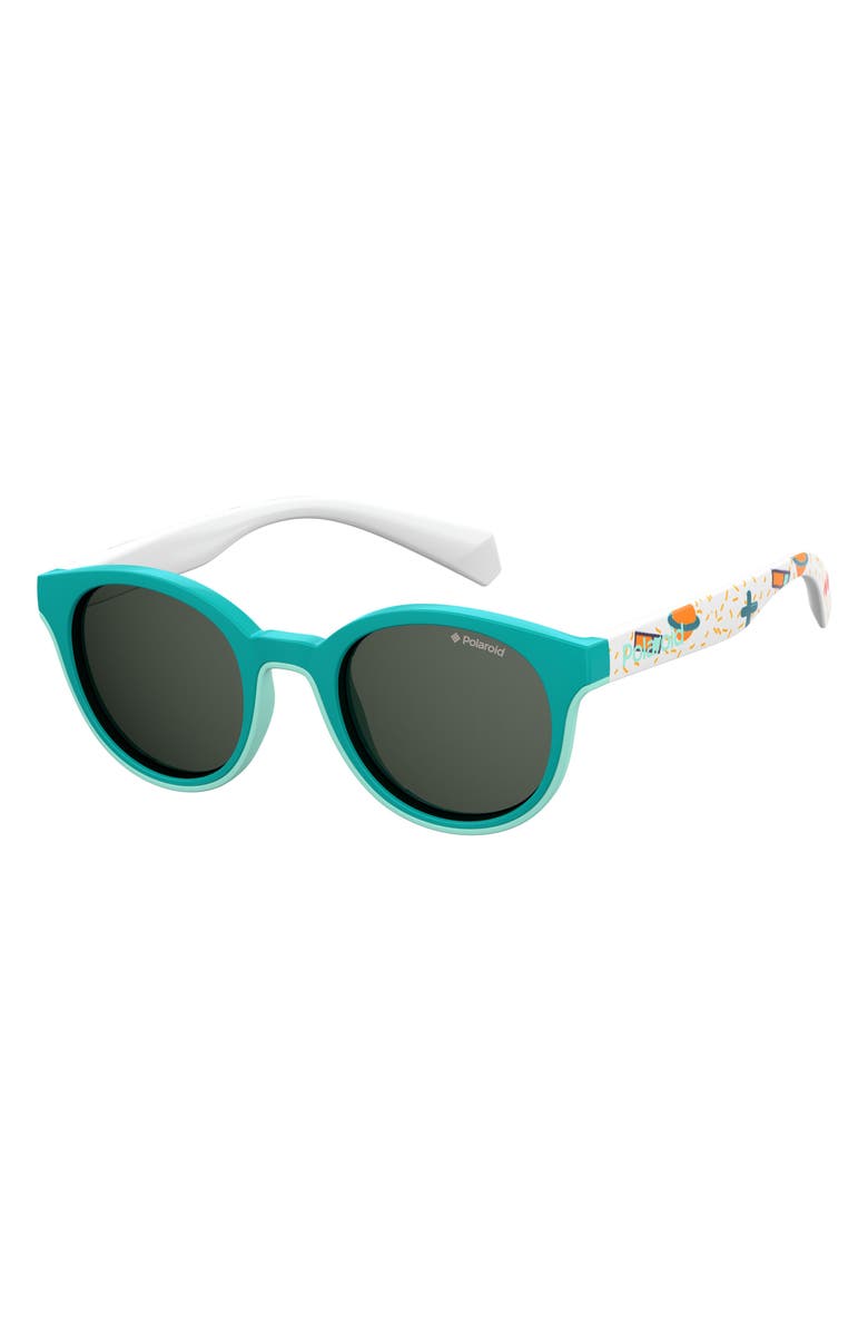 Polaroid Kids' 42mm Polarized Round Sunglasses, Alternate, color,