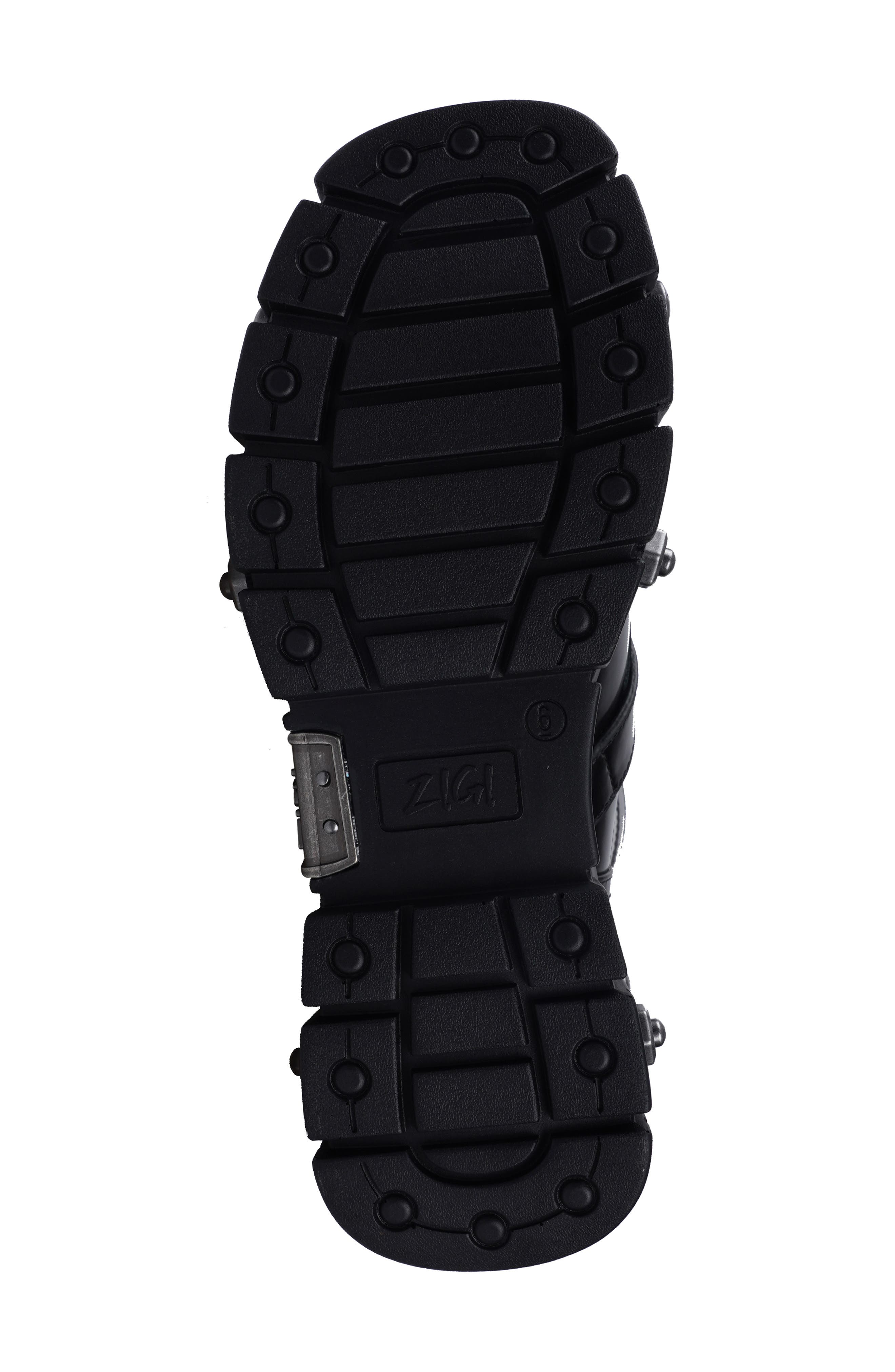 ZIGI Romina Studded Lug Platform Bootie, Alternate, color, 