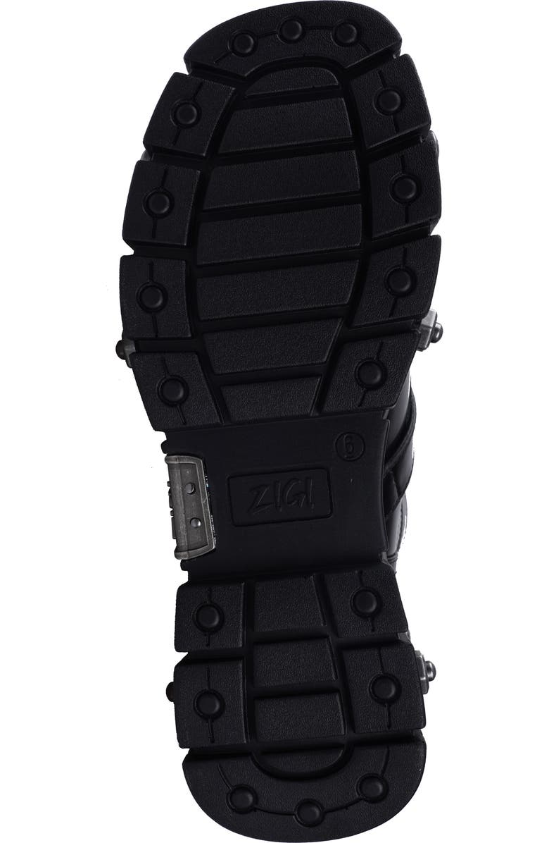 ZIGI Romina Studded Lug Platform Bootie, Alternate, color,