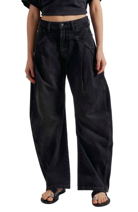 Golden Hour Low Rise Wide Leg Jeans