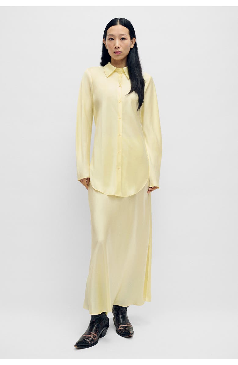 SILK LAUNDRY LONG BIAS CUT SKIRT VANILLA FLOWER, Main, color, Vanilla Flower