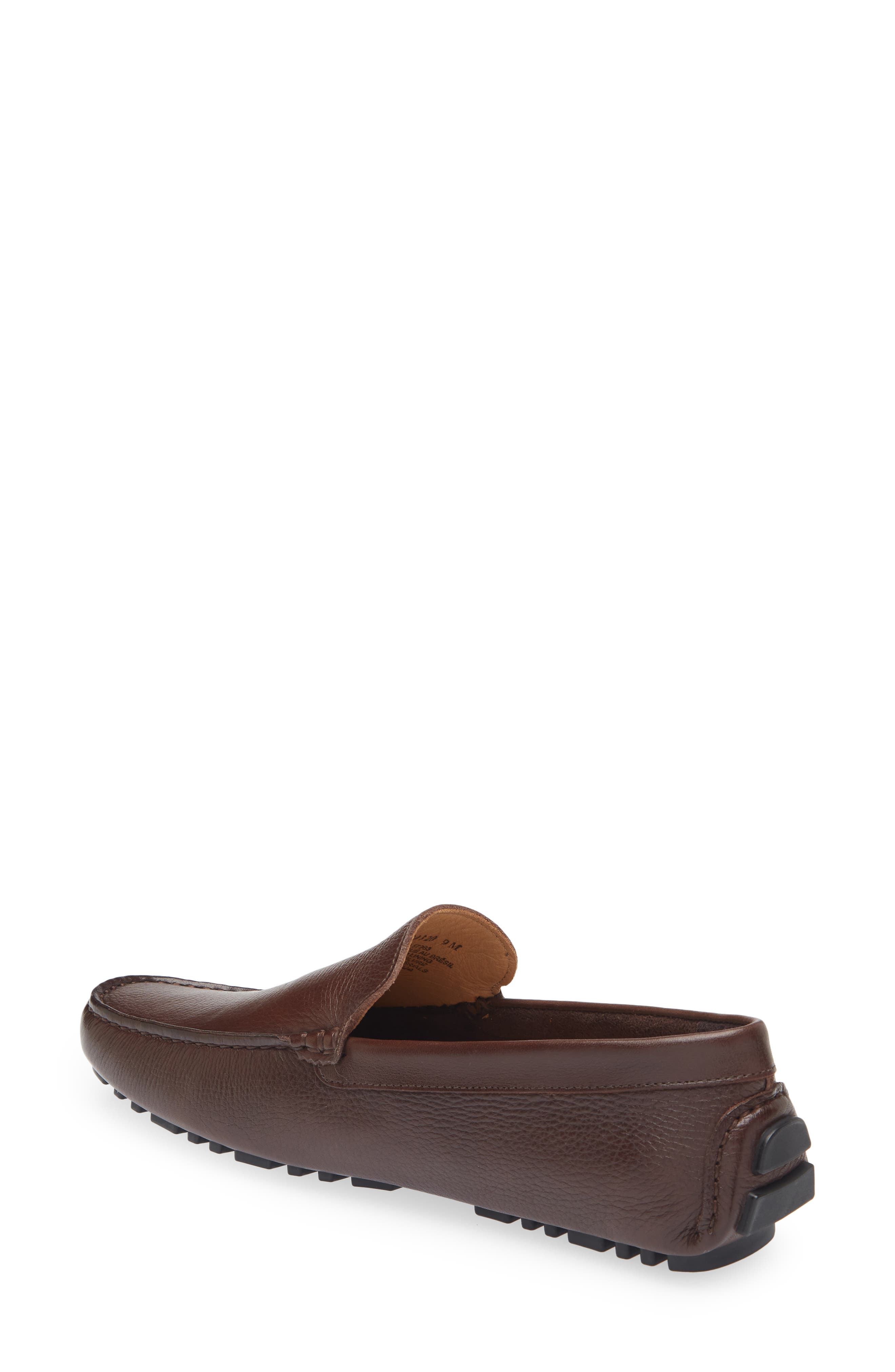 Nordstrom Bend Venetian Driving Shoe, Alternate, color, Brown Chocolate