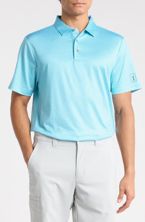 Short Sleeve Printed Polo