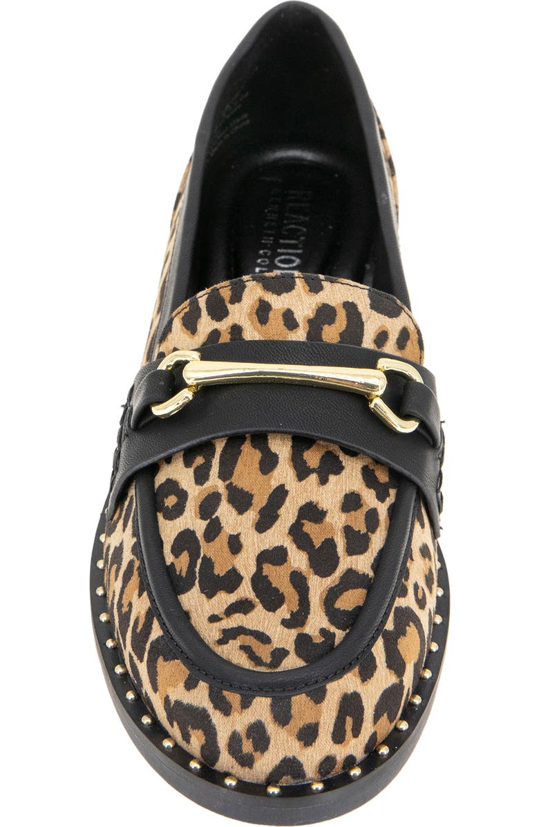 Reaction Kenneth Cole Cadila Loafer, Alternate, color, Leopard Micro