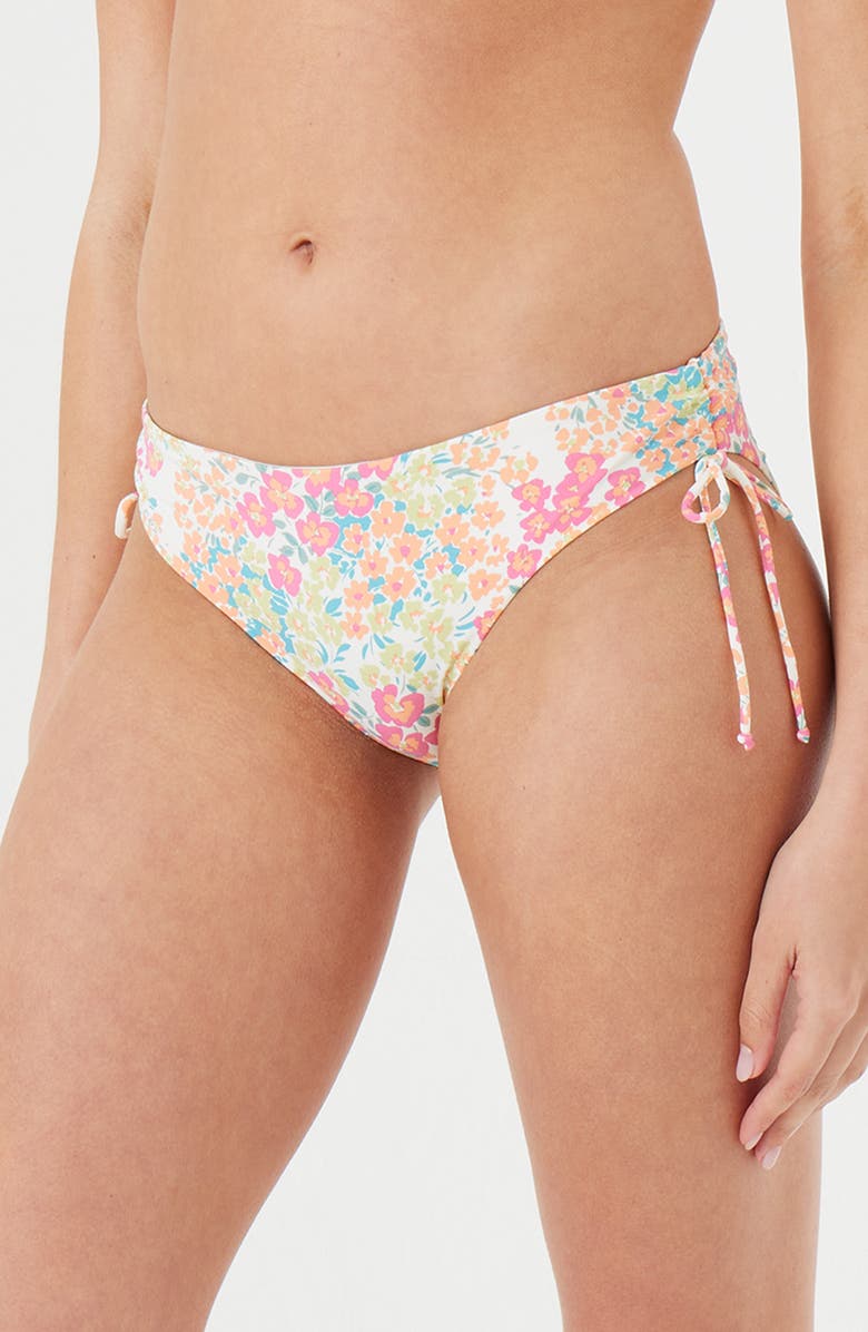 Roxy Beach Classics Side Tie Hipster Bikini Bottoms, Alternate, color, 