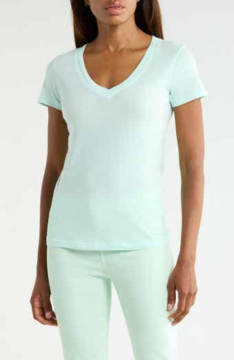 L'AGENCE Becca V-Neck T-Shirt