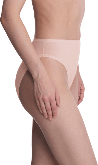 Bliss Bare Cotton High Cut Brief