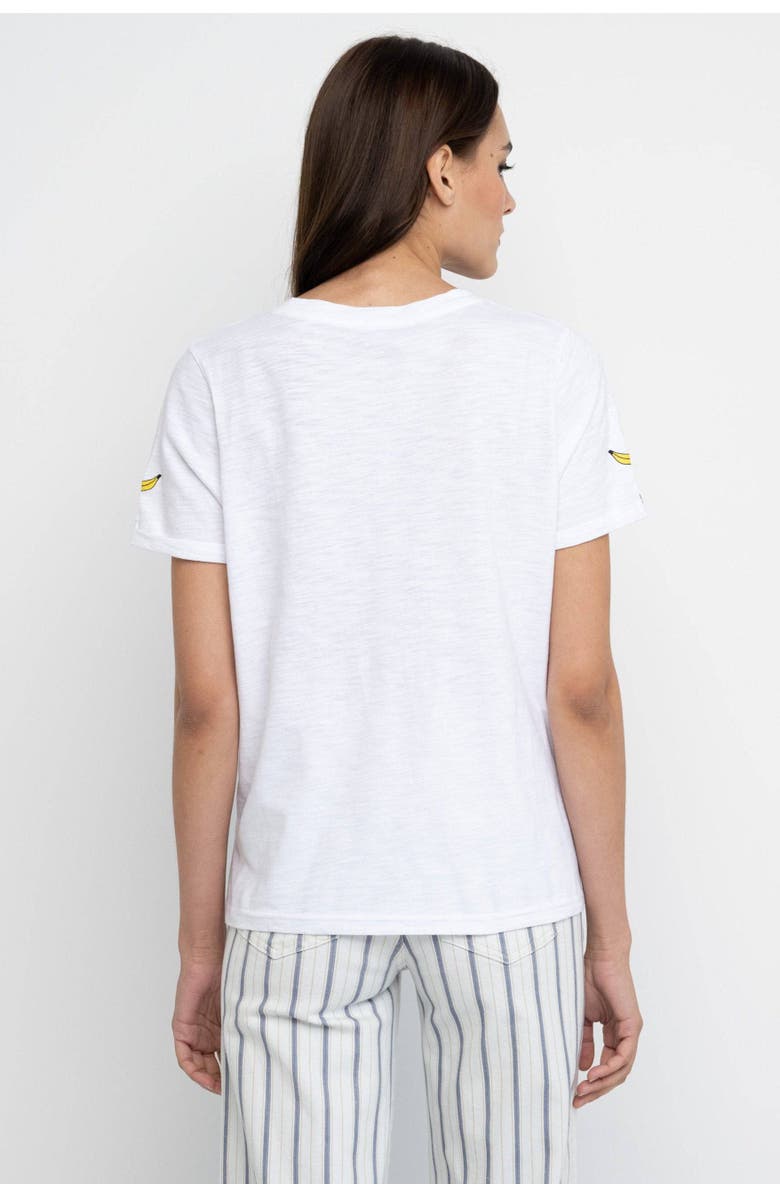 Lisa Todd BANANAS COTTON TEE-SHIRT, Alternate, color, 