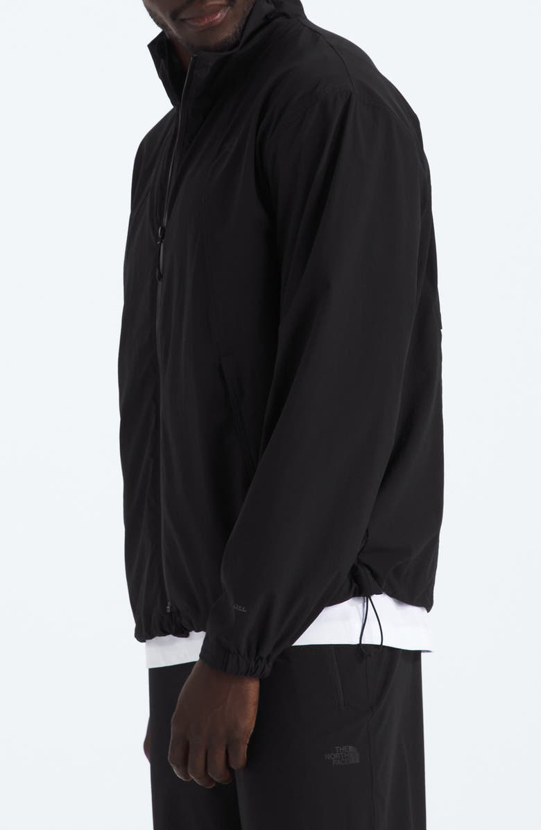 The North Face North Dome Water Repellent Wind Resistant Stretch Nylon Jacket, Alternate, color, Black