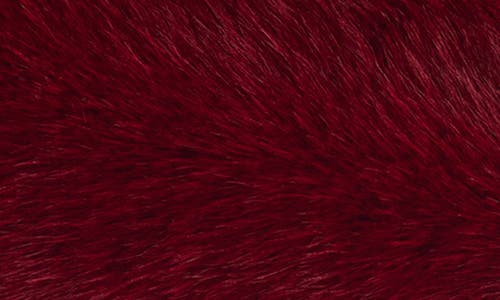 Azalea Wang Bcardi Faux Fur Coat In Red