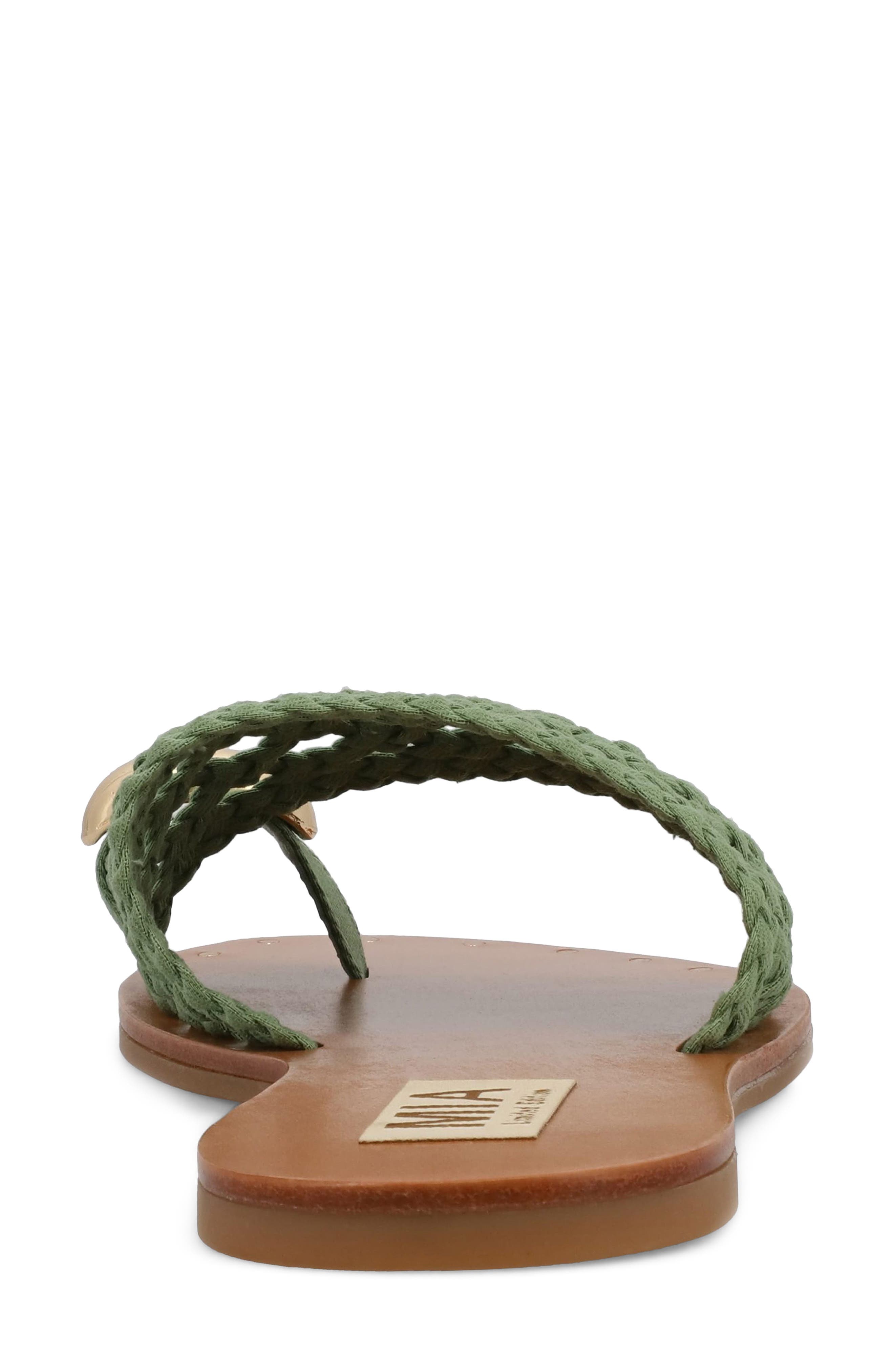 Tiva Slide Sandal, Alternate, color, MINT WOVEN